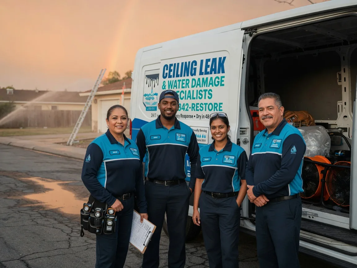 Ceiling Leak Cleanup company in Cat Spring, TX